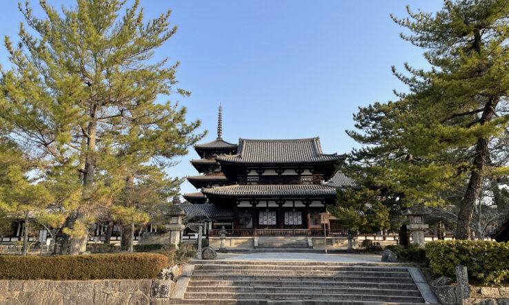 2025.03.23.朝の法隆寺