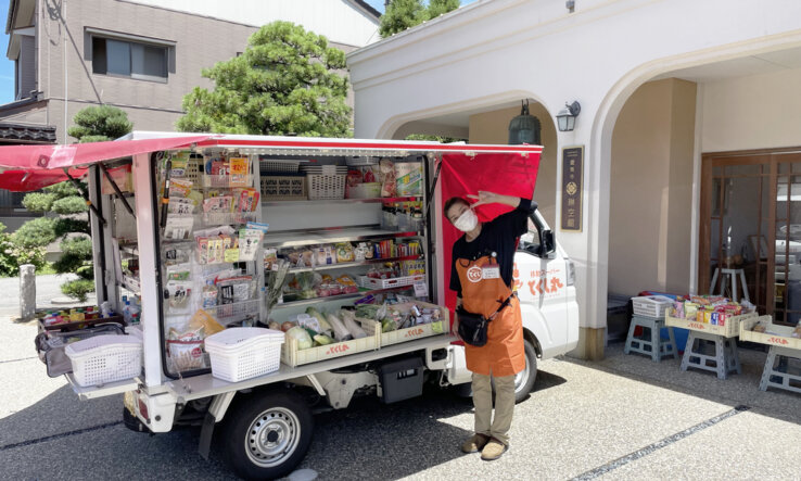 移動スーパーとくし丸、やってます！